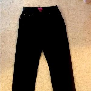 Black size 8 jeans